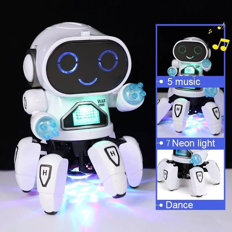 Kids Dance Robots Music LED
