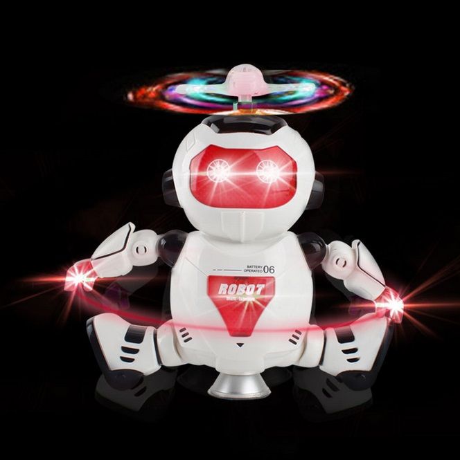 Robot Rotating Dance Toy